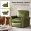Fauteuil inclinable en cuir véritable d'Igon Motion-130621593