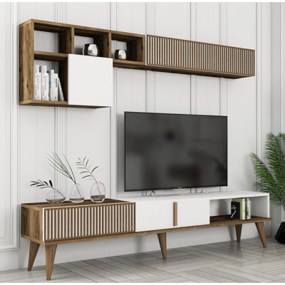 Hinkledire Corner Entertainment Center for TVs up to 65"