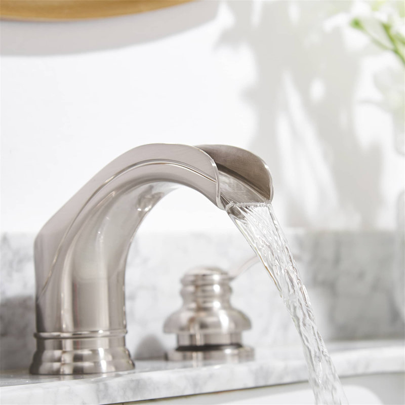 2-handle Bathroom Faucet, Brushed Nickel