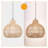 Elizaveta 1 - Light Brown Single Pendant-716575281