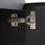 Meuble-lavabo mural flottant 30 po avec lavabo en céramique et porte d'armoire à fermeture en douceur