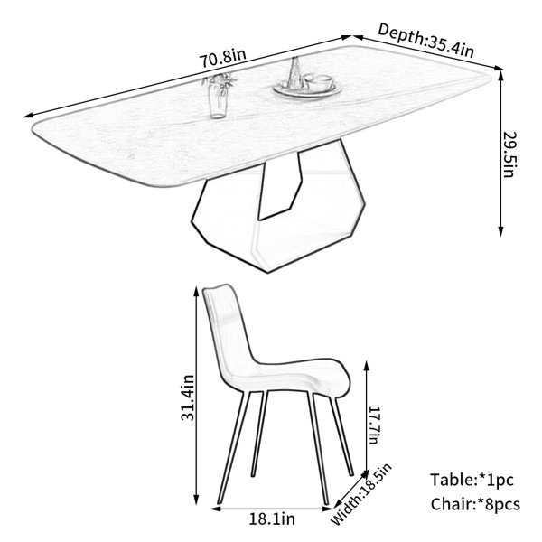 Dimensions du produit