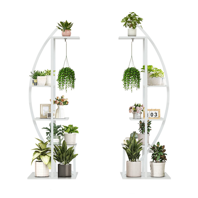 Support pour plante d'intérieur en bois 65 po