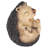 Small Roly-Poly Laughing Hedgehog Statue