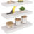 Sydney 16" W x 6" D Floating Shelves Set with Invisible Wall Mount Brackets-108212836