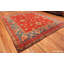 Tapis carré irlandais antique Donegal