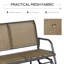 Banc oscillant extérieur pour 2 personnes Outsunny-149677828