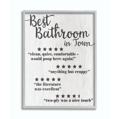 « five star salle de bain », art textuel