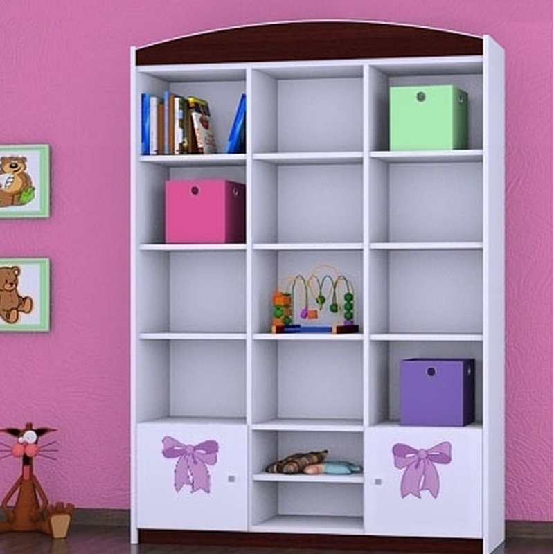 Hadley 183cm H X 132cm W Kids Cube, Wenge