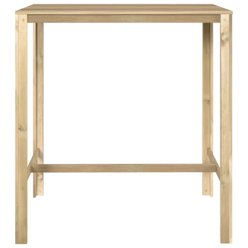 Kriner Wooden Bar Table