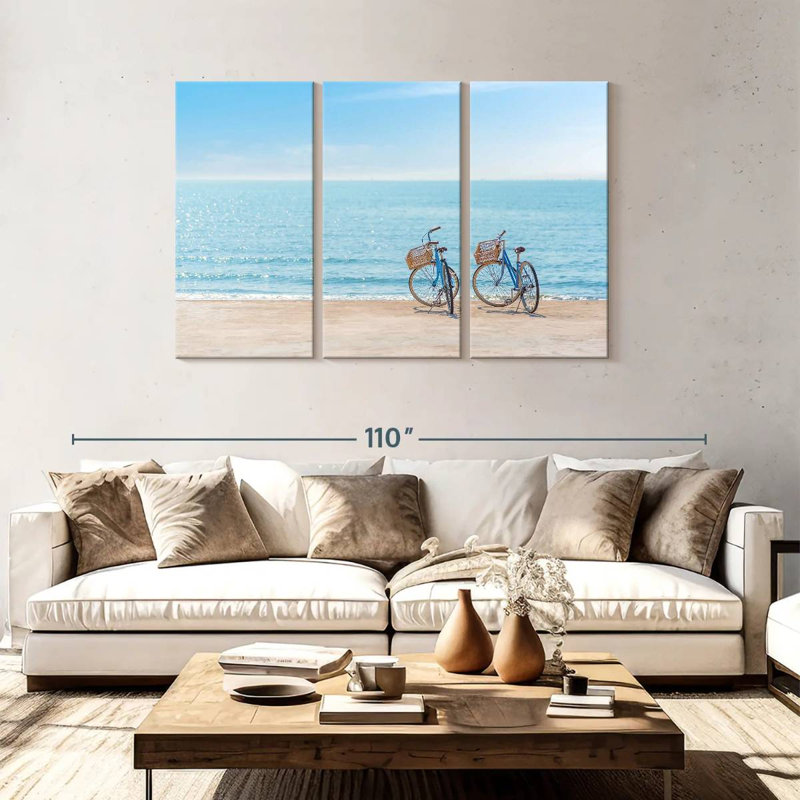 Mehar Beachside Bicycles, 48" H x 74" W