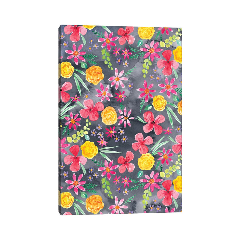 Lush Garden IV by Amanda Mcgee - Wrapped Canvas Painting, 30.48cm H x 20.32cm W x 1.91cm D