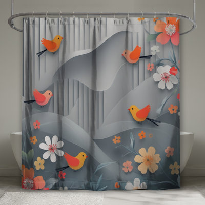 Rideaux de douche en papier