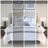 Hypoallergenic White Bedding Sets, Polyester Comforter, Elegant Hotel Style