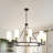 9-light Chandeliers Wagon Wheel Chandelier Dining Room Light Fixture Chandelier For Living Room