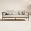 Amero Outdoor Sofa-86"-Washed Brown-Fsc