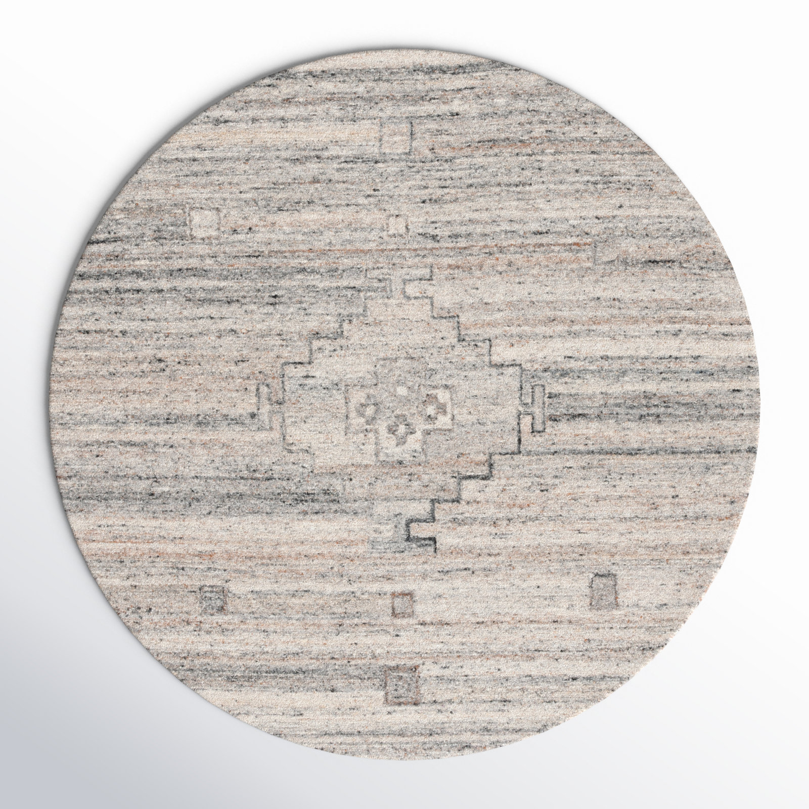 Jax Hand-Tufted Rug, Round 6'
