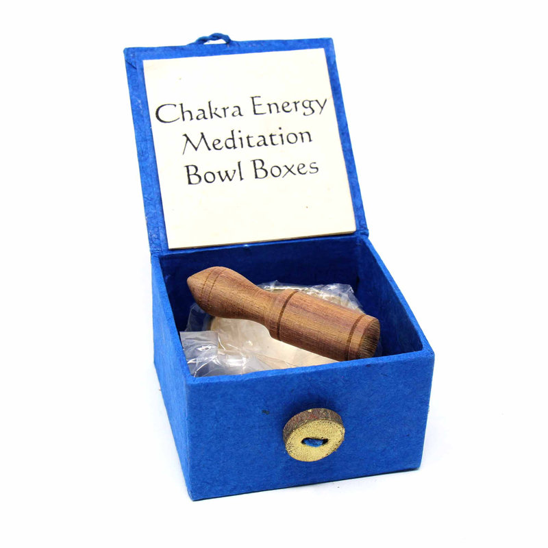 Bol décoratif à chakra trois yeux mini méditation Rogalski