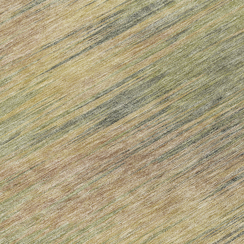  Tapis de porte d'extérieur antidérapant Malchow, Rond 8 pi