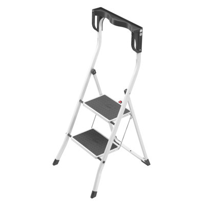 Safety Plus 2-Step Stool with 330 lb. Load Capacity