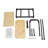 Adjustable Bedside Step Stool With Handle