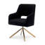 Fauteuil pivotant rembourré Breann-93705356