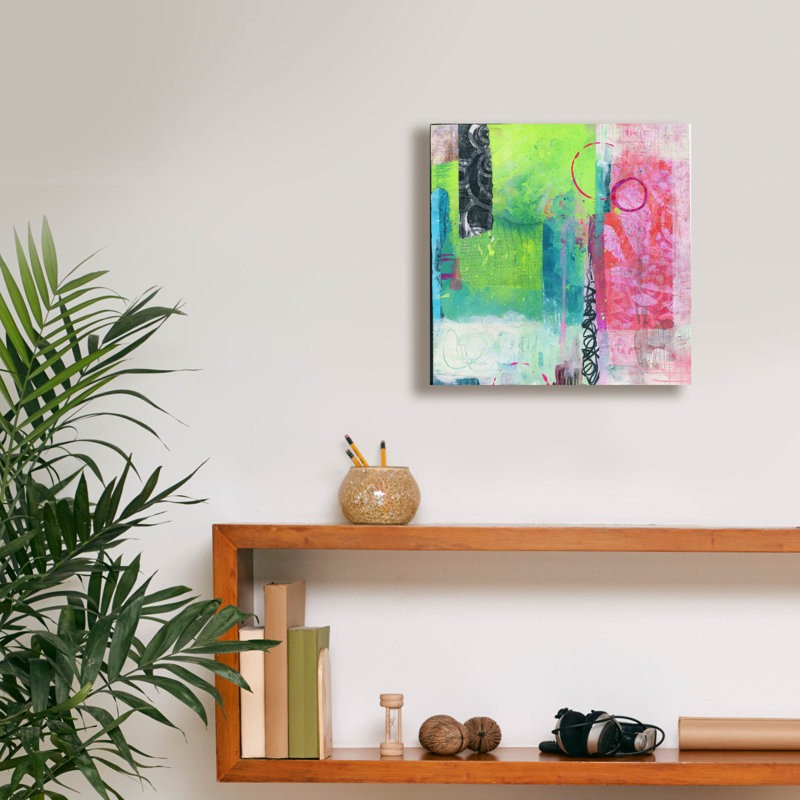 «Firenze» par Fiona Stokes-Gilbert, art mural sur toile, H 12 po x l 12 po x P 0,75 po