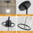 Bette 1-Light Modern Crystal Single Pendant Light With Adjustable Height-2031395024