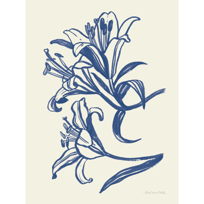 " Ink Lilies II " by Sara Zieve Miller