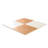 Mirea Rossa 17 in. x 17 in. Matte Terracotta Look Checkered Porcelain Floor and Wall Tile-128995626