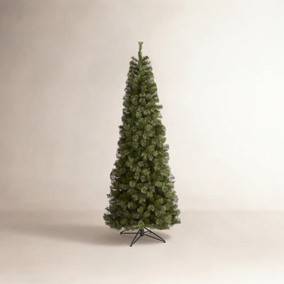 Lighted Artificial Pine Christmas Tree