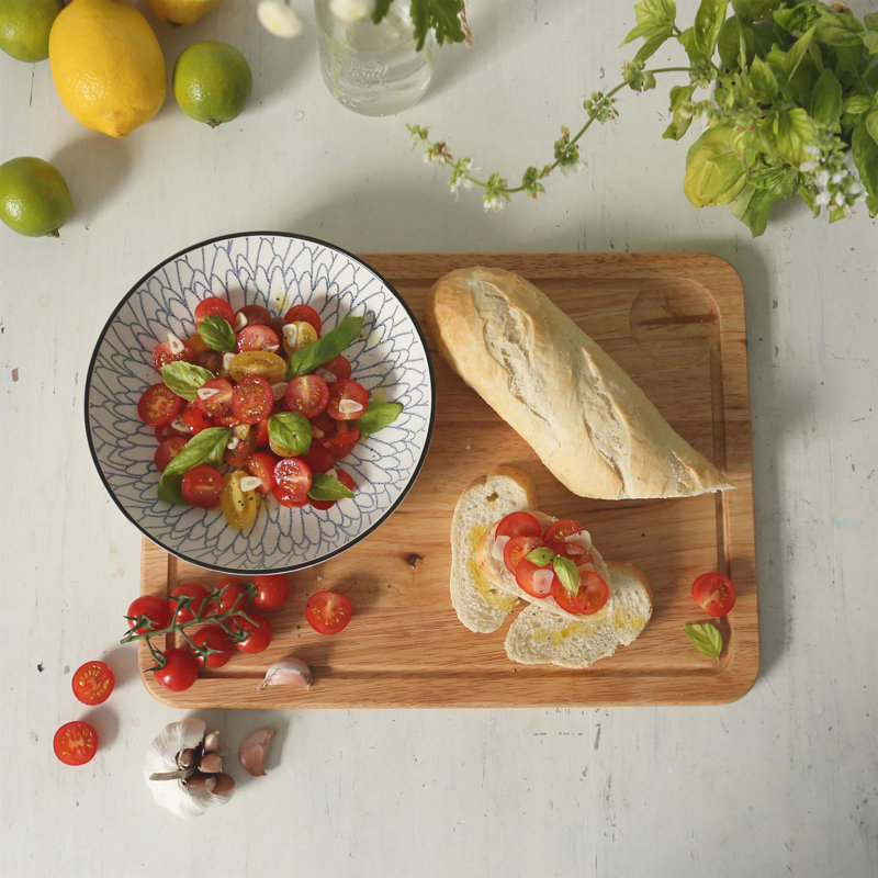 Argon Tableware Rectangular Wooden Chopping Board, 30 cm x 40 cm