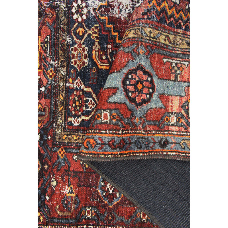 Tapis brun Ottilie, Tapis de couloir 2 pi 6 po x 9 pi 11 po