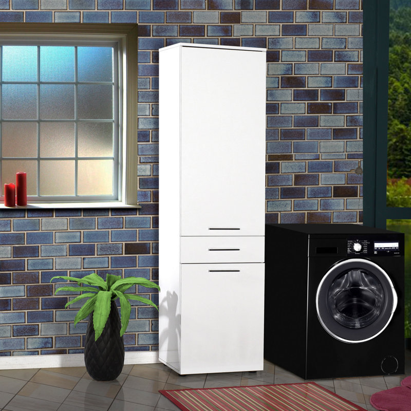 Arusa Freestanding Linen Cabinet