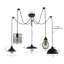 Mulak 5 - Light Black Cluster Pendant