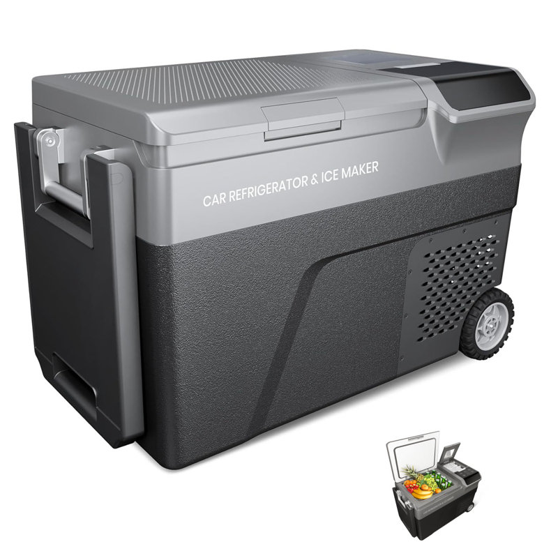 Blue Elephant 18.1L Handheld Cooler with wheels in Black