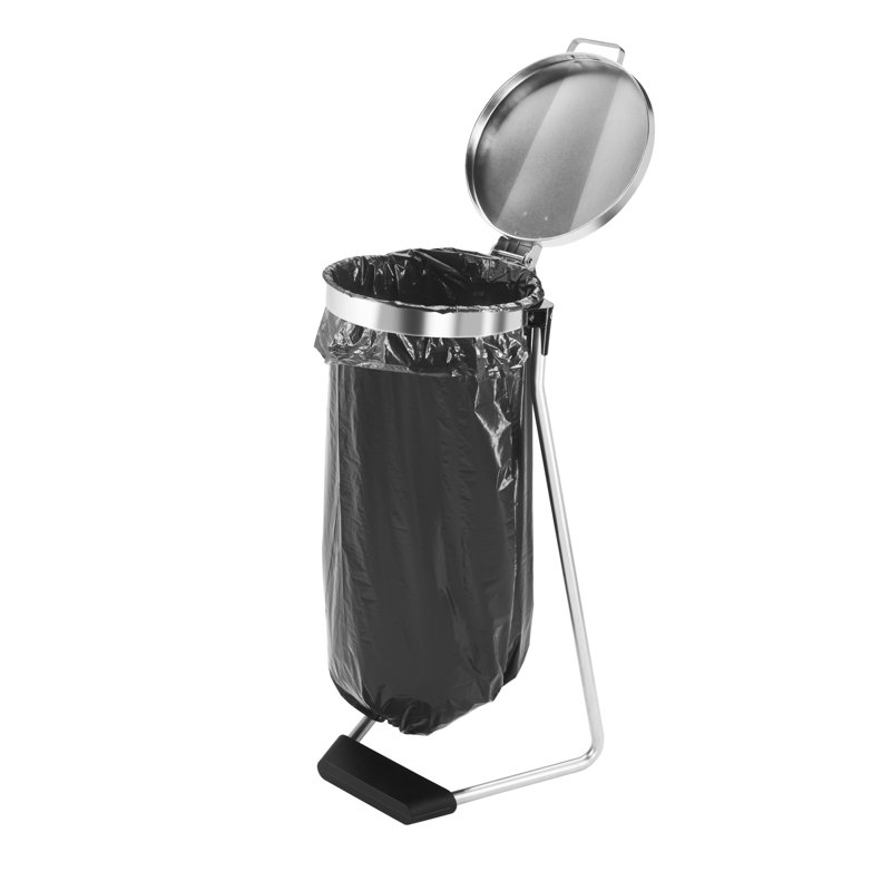 Steel Rubbish Bin - 120L