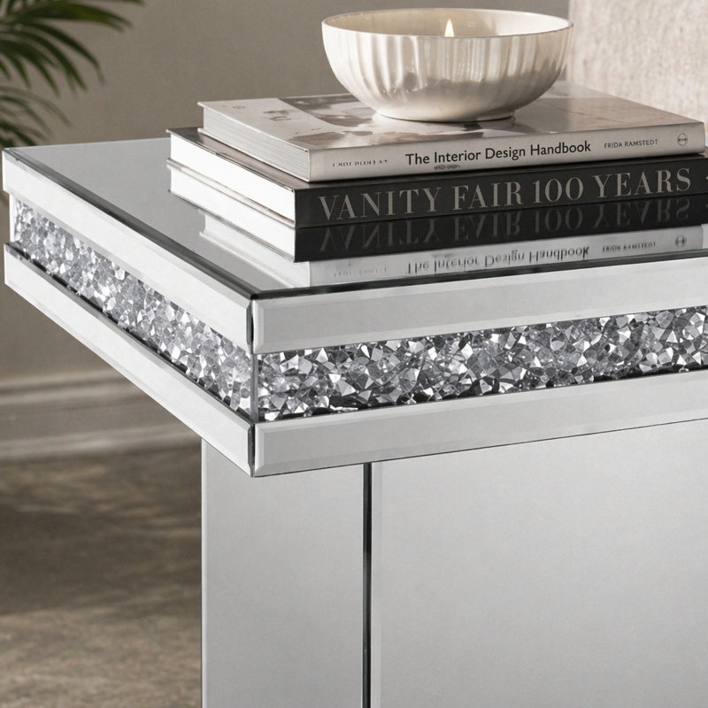 Cavelle Mirror Side Table