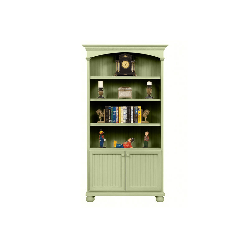 Bibliothèque en bois massif Coastal Premiere, Summer Sage