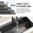 30" Single Bowl Stainless Steel Drop-In Kitchen Sink-124459991