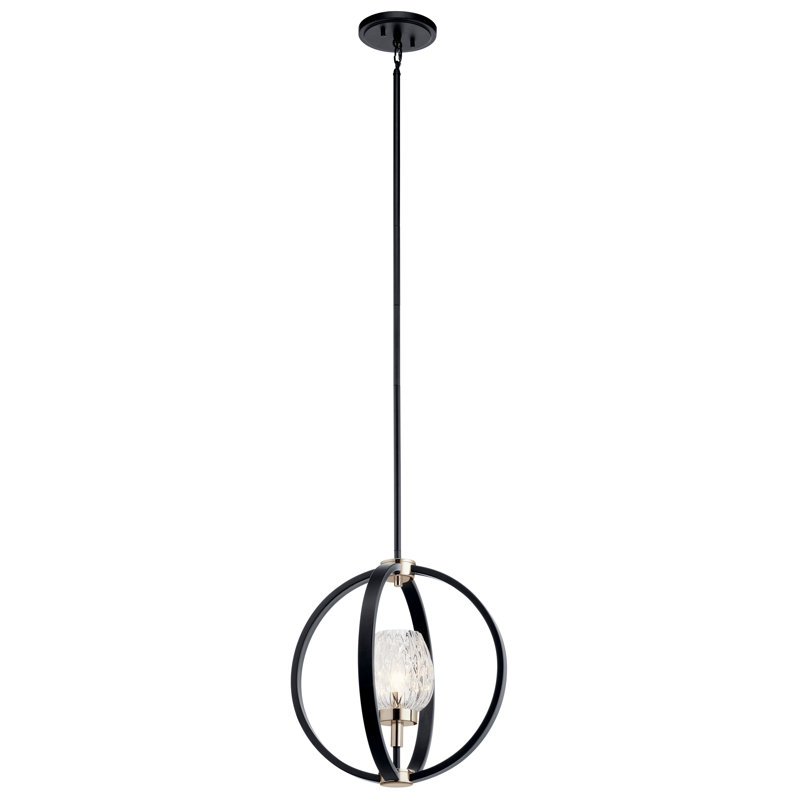 Luminaire suspendu sphérique 1 lumière Georgianna Wolking