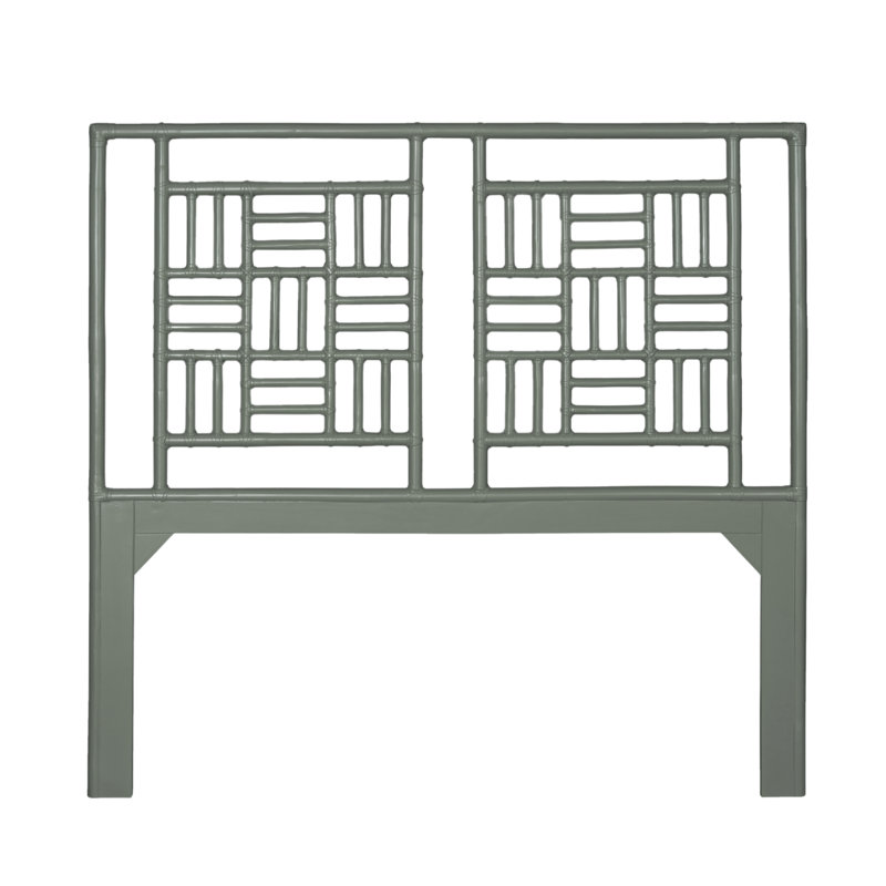 Finn Queen Headboard, Citrus Orange, Queen, Evergreen