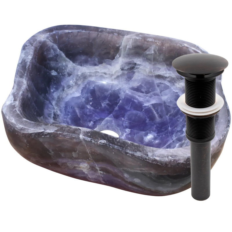 Lavabo de salle de bain Novatto 17, Bronze huilé