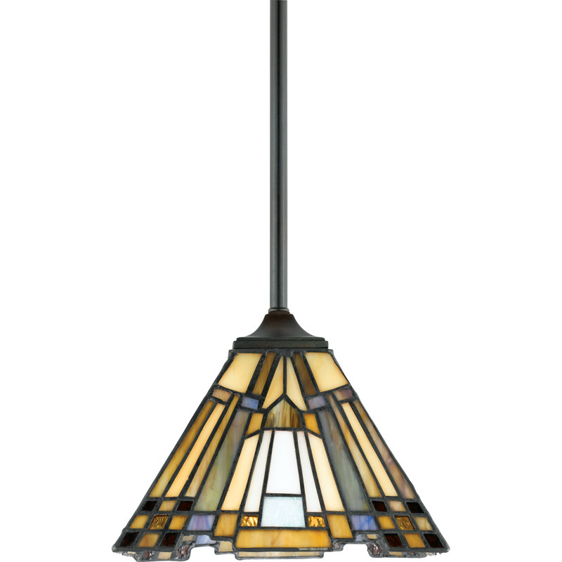Luminaire suspendu conique à 1 lumière Finn
