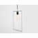 1 - Light White Square/Rectangle Pendant