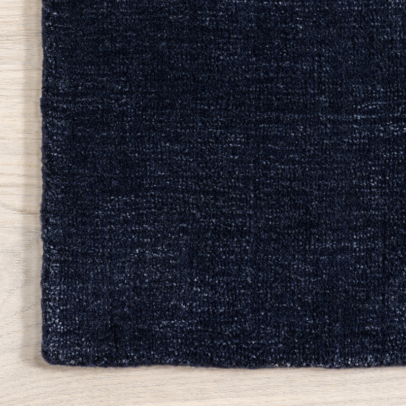 Tapis en mélange de laine moucheté Lahjar, Rectangle 4 pi x 6 pi