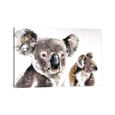 Koala Kinship by Soo Beng Lim - Wrapped Canvas Painting