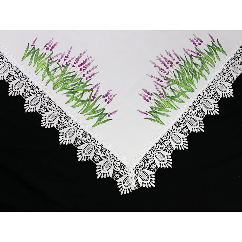 Mcginty Floral Square Table Topper