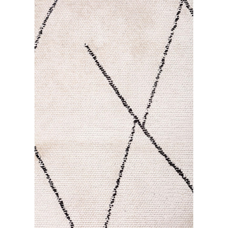 Aggeo Abstract Hand Loom Indoor / Outdoor Area Rug, Rectangle 200 x 300cm