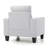 Mucci W Polyester Armchair, Modern Club Chair-79081105